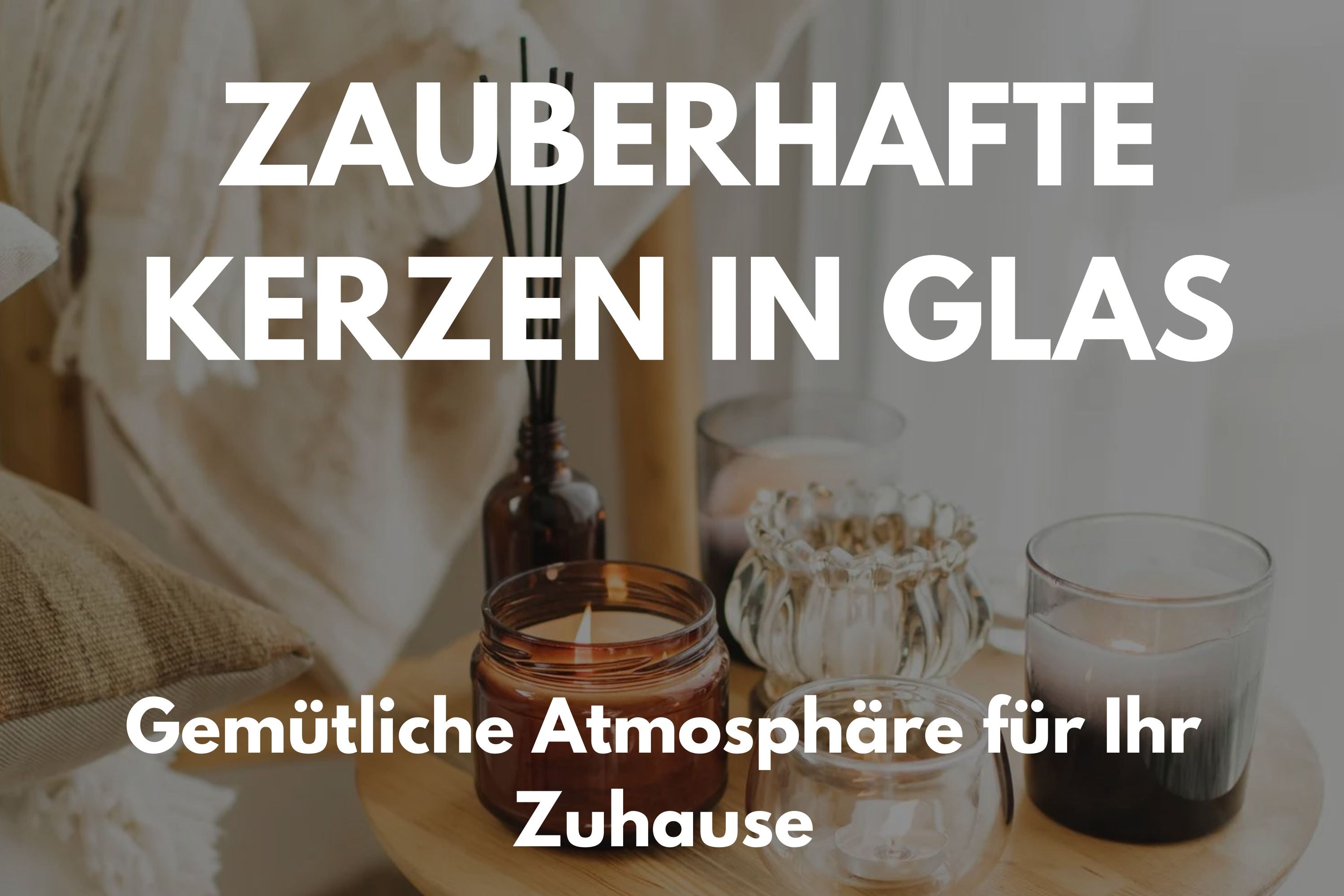 Kerzen in Glas