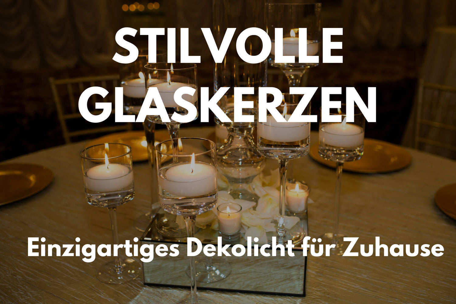 Kerzen glas