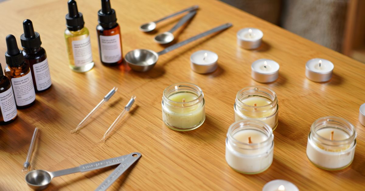 Wie viel Duftöl für Kerzen