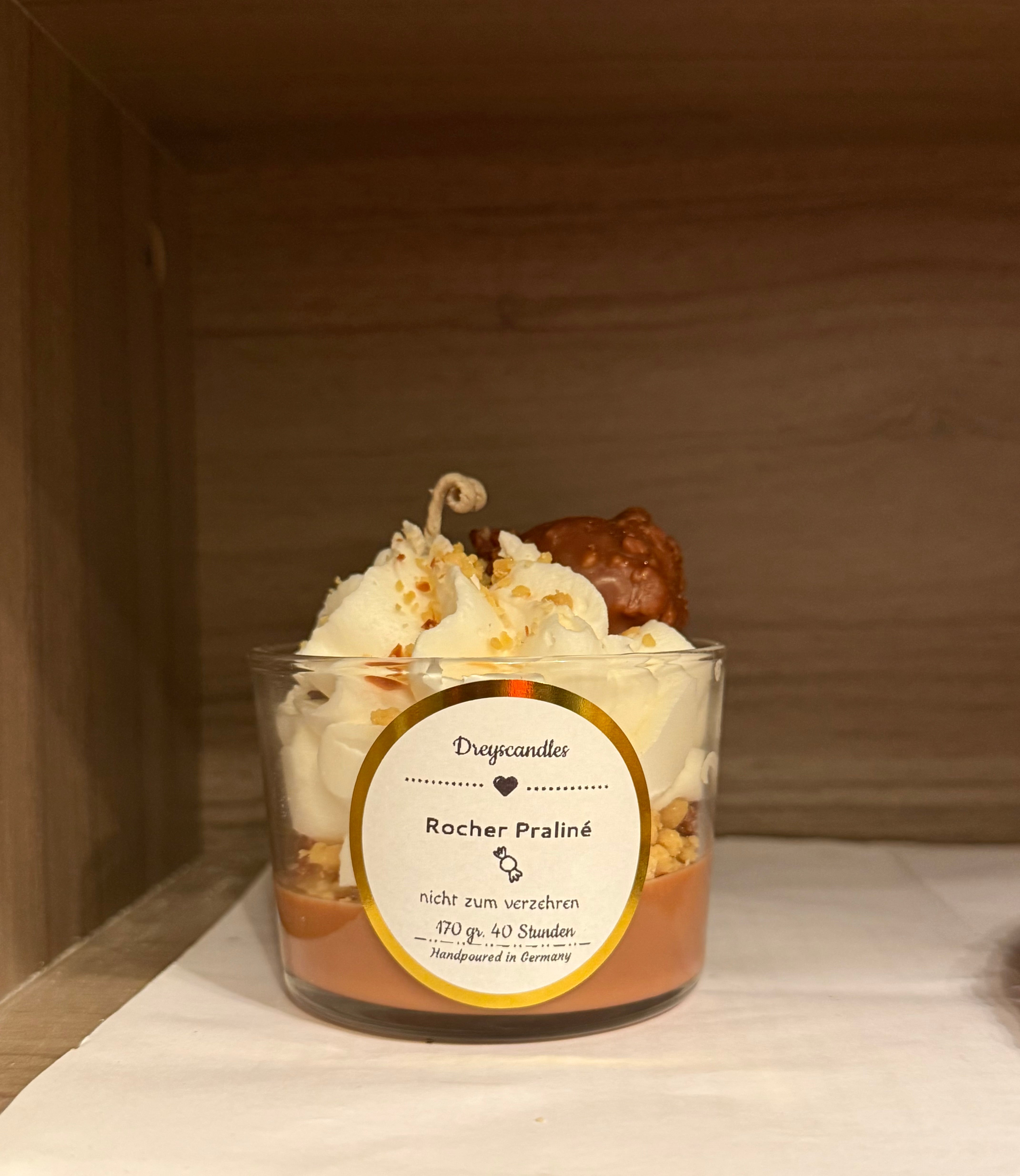 Duftkerze Rocher Praliné – Der süße Luxusmoment