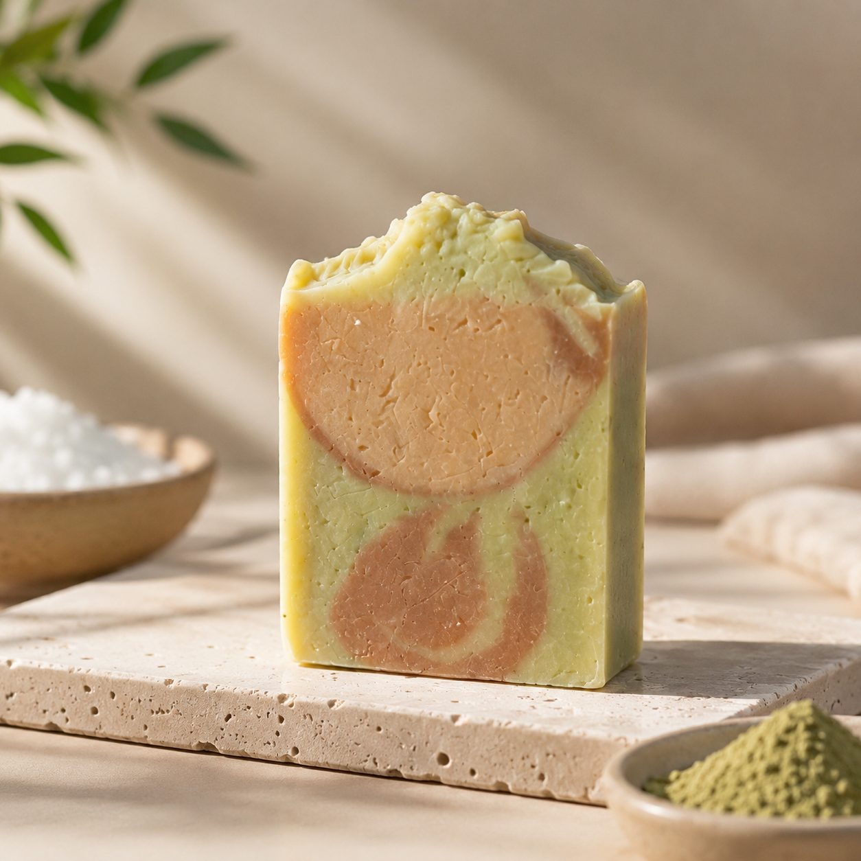 Meersalzseife mit Bentonit – Tiefenreinigung & natürliche Exfoliation